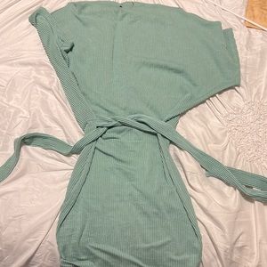 Teal Mini Dress
